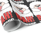 Bah-Humbug Anti-WeihnachtenweihnachtsPackpapier Geschenkpapier (Rolleneckpunkt)