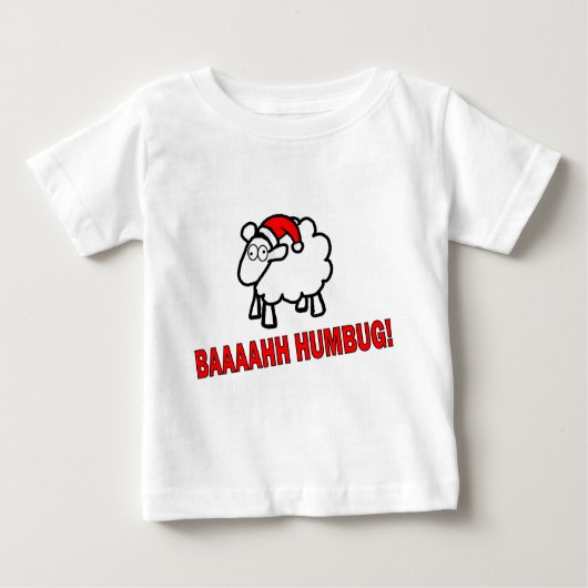 Bah Humbug! Baby T-shirt (Vorderseite)