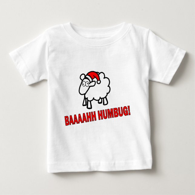 Bah Humbug! Baby T-shirt (Vorderseite)