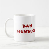 Bah Humbug-Bulldoggen-Kaffee-Tasse Kaffeetasse (Links)