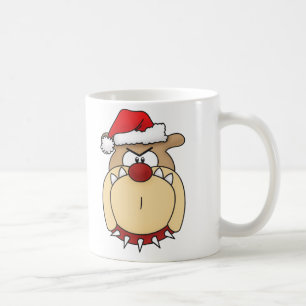 Bah Humbug-Bulldoggen-Kaffee-Tasse Kaffeetasse