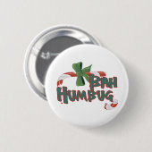Bah Humbug! Button (Vorne & Hinten)