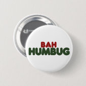 Bah Humbug Button (Vorne & Hinten)