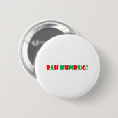 Bah Humbug Button (Vorne & Hinten)