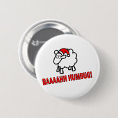 Bah Humbug! Button (Vorne & Hinten)