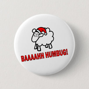 Bah Humbug! Button