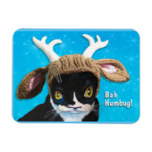 Bah Humbug Cat Magnet (Horizontal)