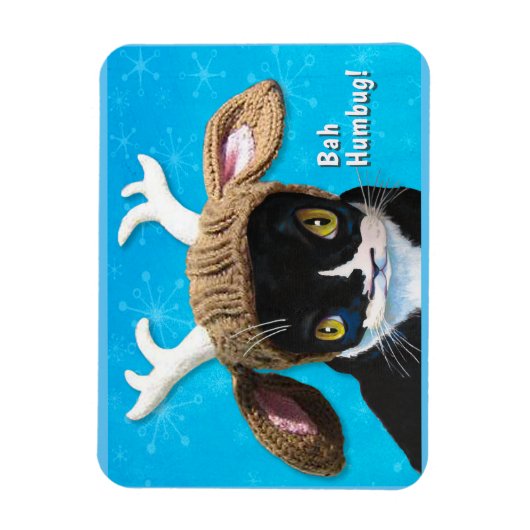 Bah Humbug Cat Magnet (Vertikal)