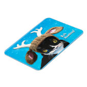 Bah Humbug Cat Magnet (Linke Seite)