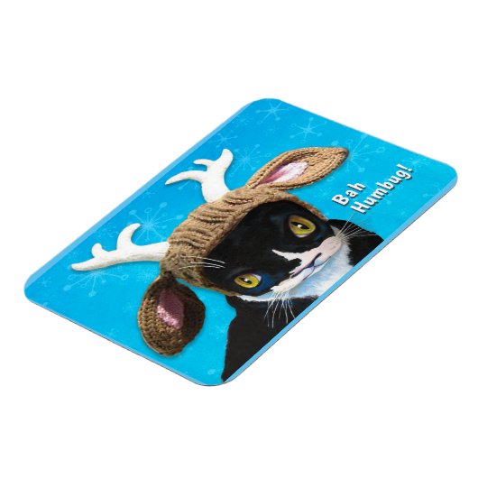 Bah Humbug Cat Magnet (Linke Seite)