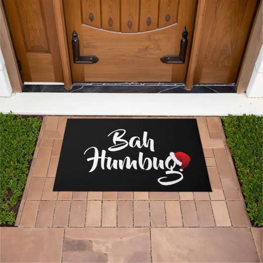 Bah Humbug Door Mat Fußmatte (Außenbereich)
