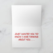 Bah! Humbug! Feiertagskarte (Innenseite)