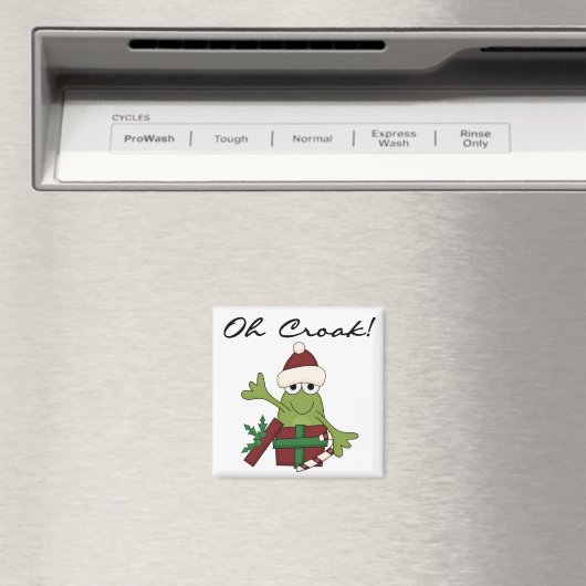 Bah Humbug Frog Weihnachtsgeschenke und Geschenke Magnet (In Situ (Geschirrspüler))