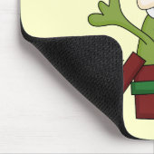 Bah Humbug Frog Weihnachtsgeschenke und Geschenke Mousepad (Ecke)
