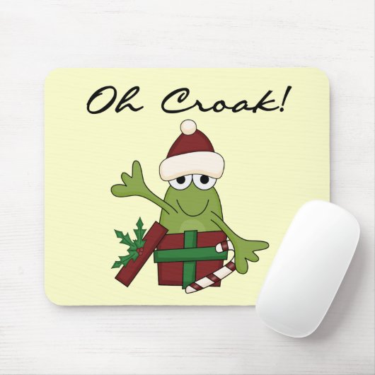 Bah Humbug Frog Weihnachtsgeschenke und Geschenke Mousepad (Mit Mouse)