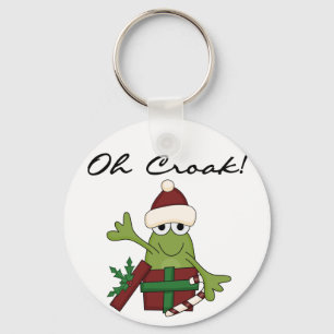 Bah Humbug Frog Weihnachtsgeschenke und Geschenke Schlüsselanhänger