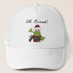 Bah Humbug Frog Weihnachtsgeschenke und Geschenke Truckerkappe