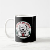 Bah Humbug Funny Christmas Lar Bear Sarcastic Holi Kaffeetasse (Links)