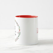 Bah Humbug Funny Sarcastic Personalisierte Weihnac Tasse (Zentrum)