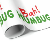 Bah! Humbug Geschenkpapier (Rolleneckpunkt)