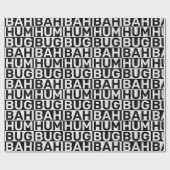 Bah Humbug Geschenkpapier (Flach)