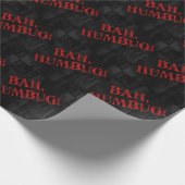 Bah Humbug Geschenkpapier (Ecke)