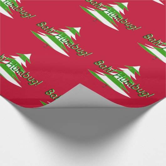 Bah! Humbug! Geschenkpapier (Ecke)