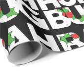Bah Humbug Geschenkpapier (Rolleneckpunkt)