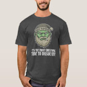Bah Humbug Grinch Style Christmas T-Shirt, Funny  T-Shirt (Vorderseite)