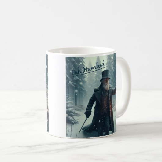 Bah Humbug, Kaffee-Tasse Kaffeetasse (VorderseiteRechts)