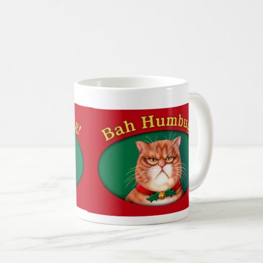 Bah Humbug Kaffeetasse (VorderseiteRechts)