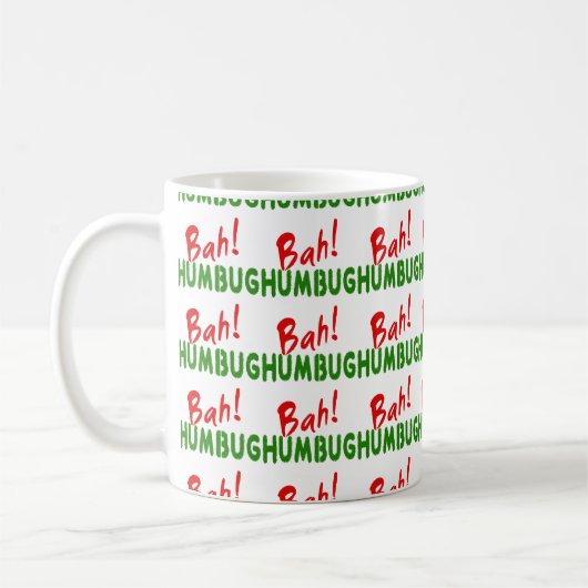 Bah! Humbug Kaffeetasse (Links)