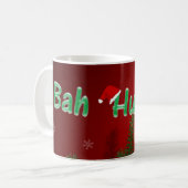 Bah Humbug Kaffeetasse (Vorderseite Links)