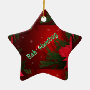 Bah Humbug Keramik Ornament