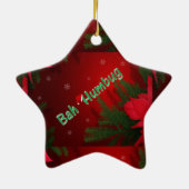 Bah Humbug Keramik Ornament (Hinten)