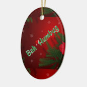 Bah Humbug Keramik Ornament (Links)
