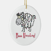 Bah Humbug Keramikornament (Rechts)