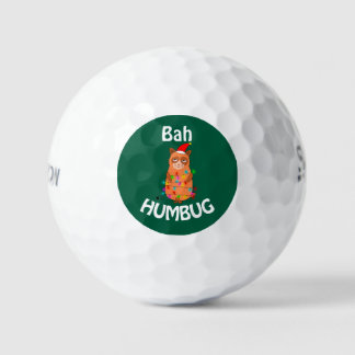 Bah Humbug Kitty Katze Golfball