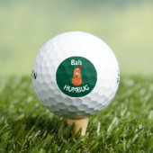 Bah Humbug Kitty Katze Golfball (Insitu T-Shirt)