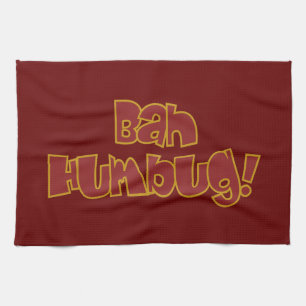 BAH HUMBUG! Küchenhandtücher nach Maß! Handtuch