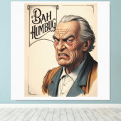 Bah Humbug! Leinwanddruck (Insitu (Holzboden))
