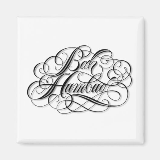 Bah Humbug Magnet (Vorne)