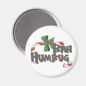 Bah Humbug! Magnet (Vorderseite/Rückseite)