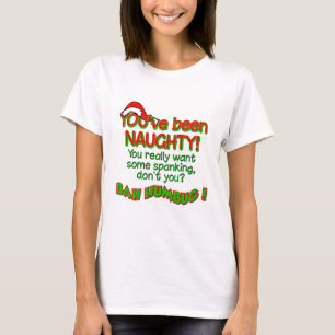 BAH HUMBUG Naughty Shirt