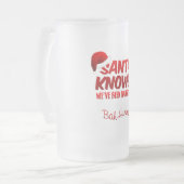 BAH HUMBUG Naughty Tasse (Vorderseite Links)
