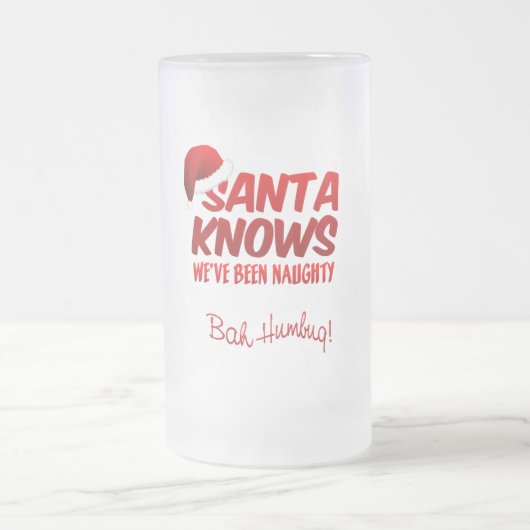 BAH HUMBUG Naughty Tasse (Mittel)