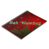 Bah Humbug Notizblock (Linke Seite)