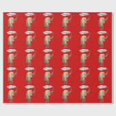 Bah Humbug Old Man Geschenkpapier (Flach)