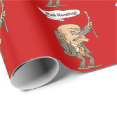 Bah Humbug Old Man Geschenkpapier (Rolleneckpunkt)