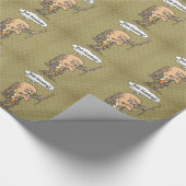 Bah Humbug Old Man Geschenkpapier (Ecke)